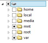crashplan ui linux remote file selection