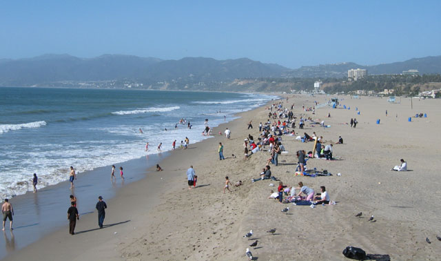 Santa Monica beach