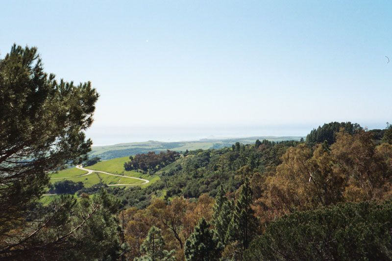 View from Hearst Castle