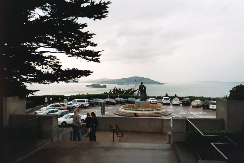 Coit Tower steps