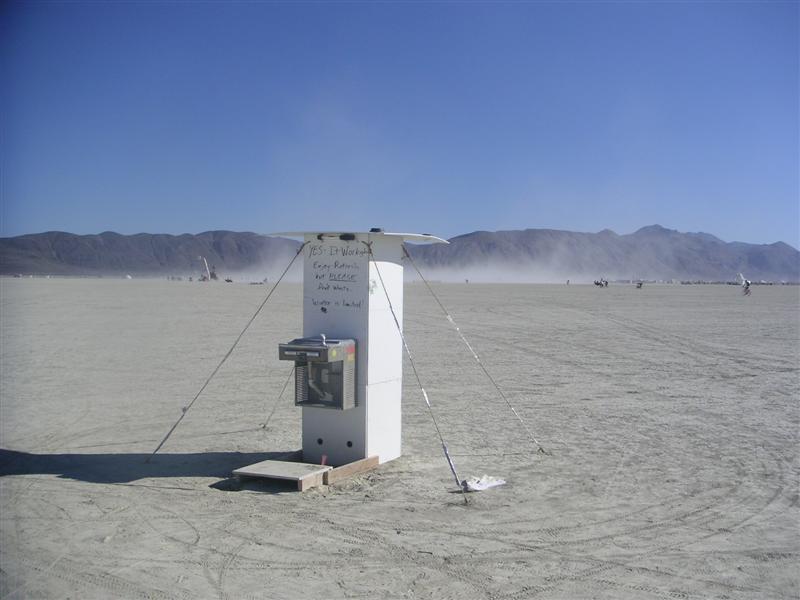 Playa water fountain