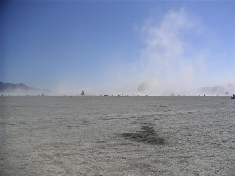 The temple with more dust storms