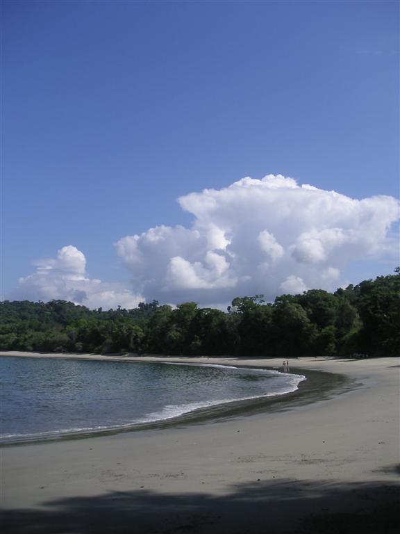 Manuel Antonio beaches and sky