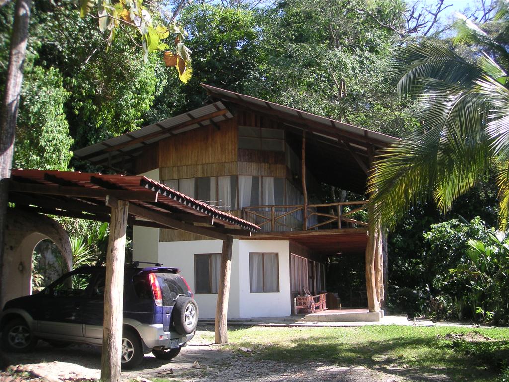 Our rental house in Quepos