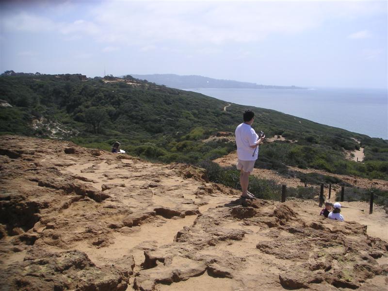 Mom at Torrey Pines