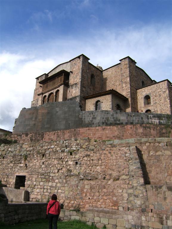 Former temple of the sun, now a catholic church