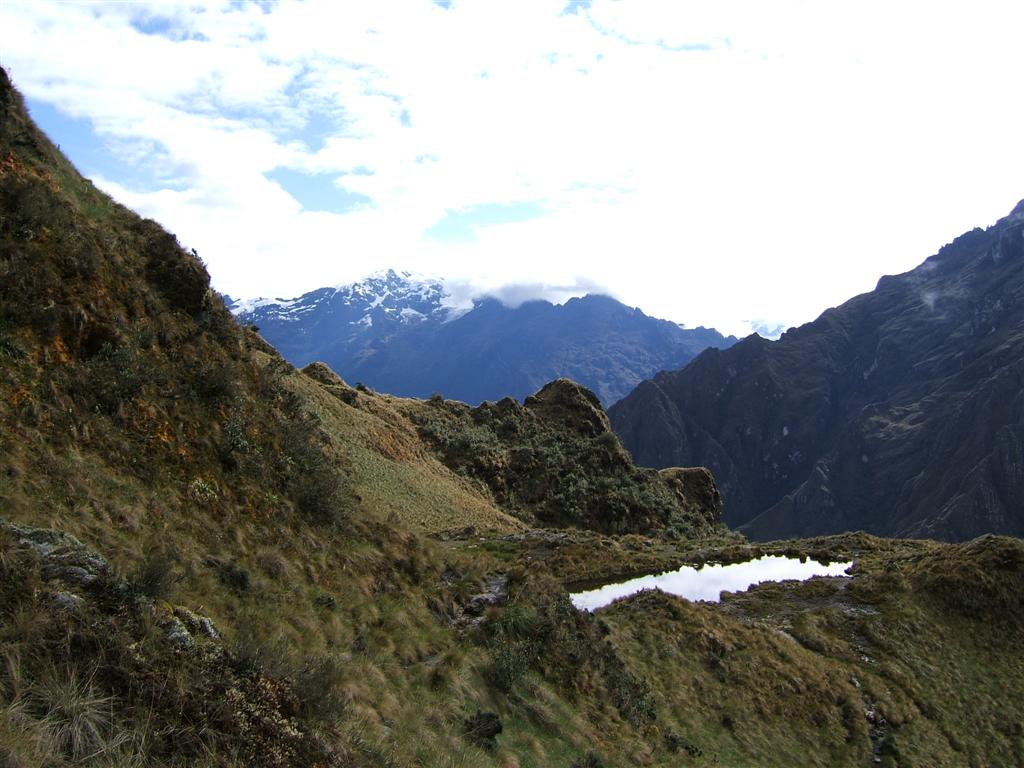 An Inka water reservoir