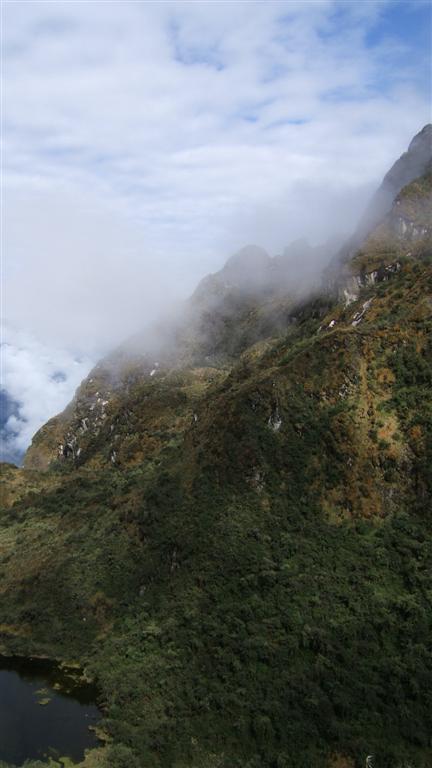 Inka trail hills