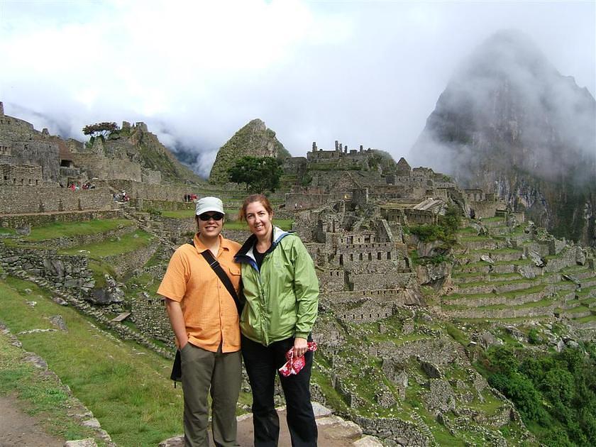 Chris and Anna at Machu Picchu (obligatory photo)