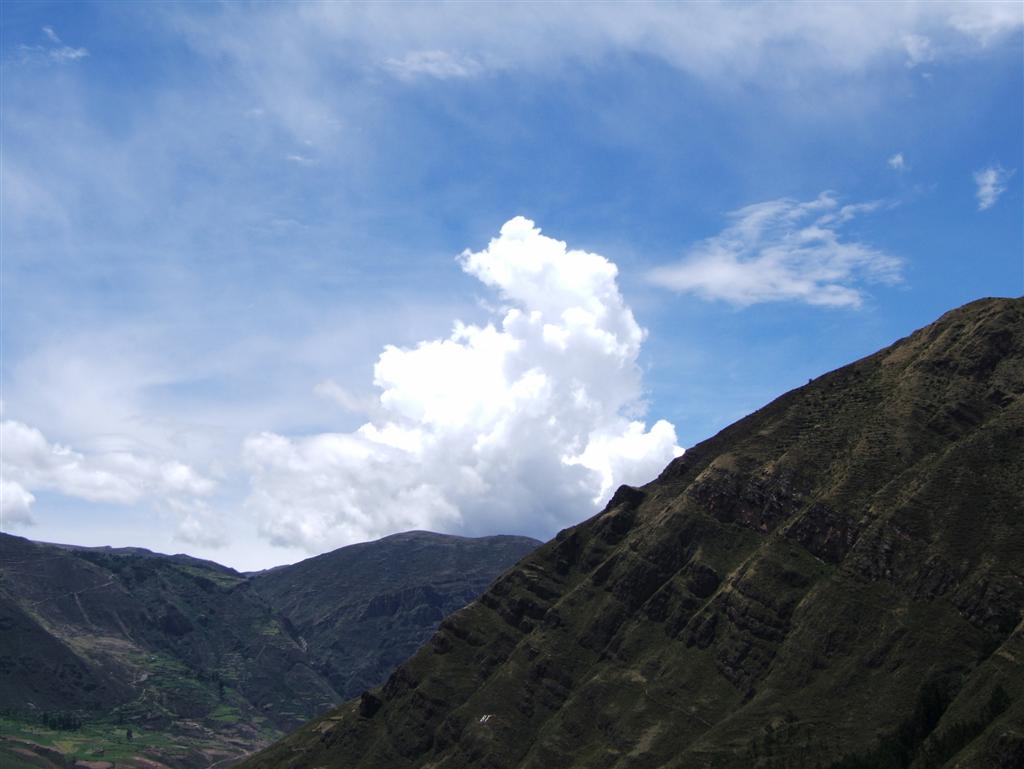 Sacred valley & clouds