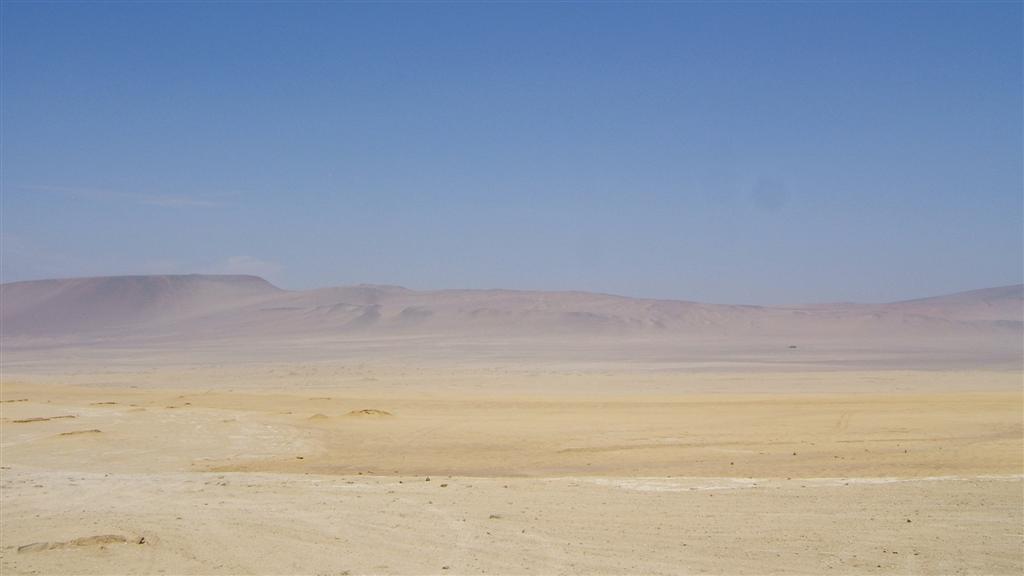 Barren desert of Paracas