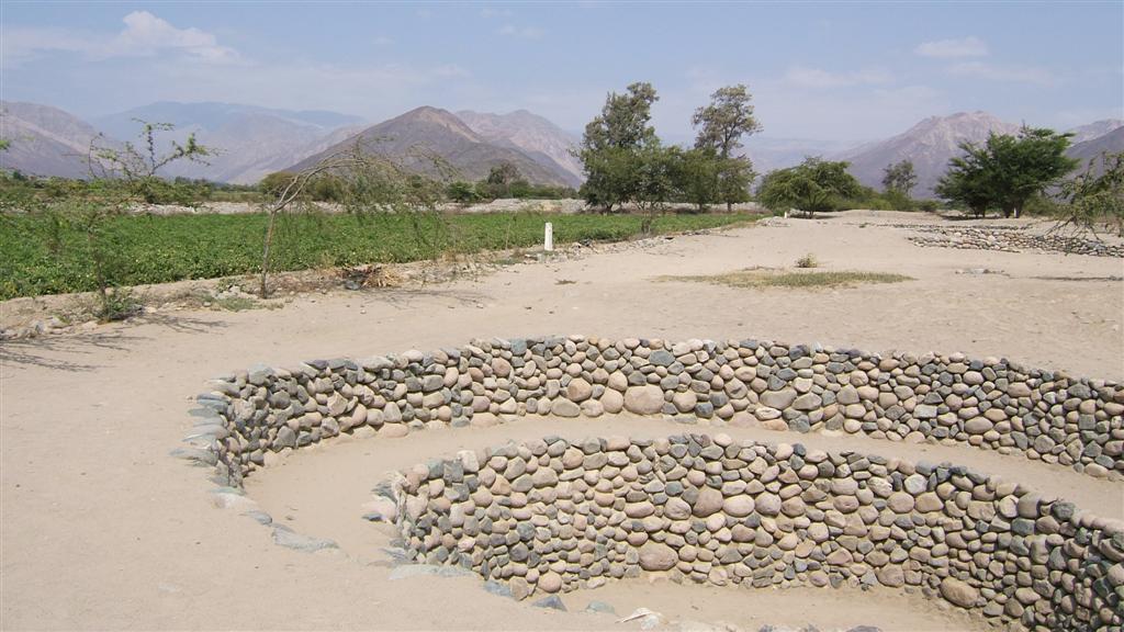 Two aqueduct spirals.