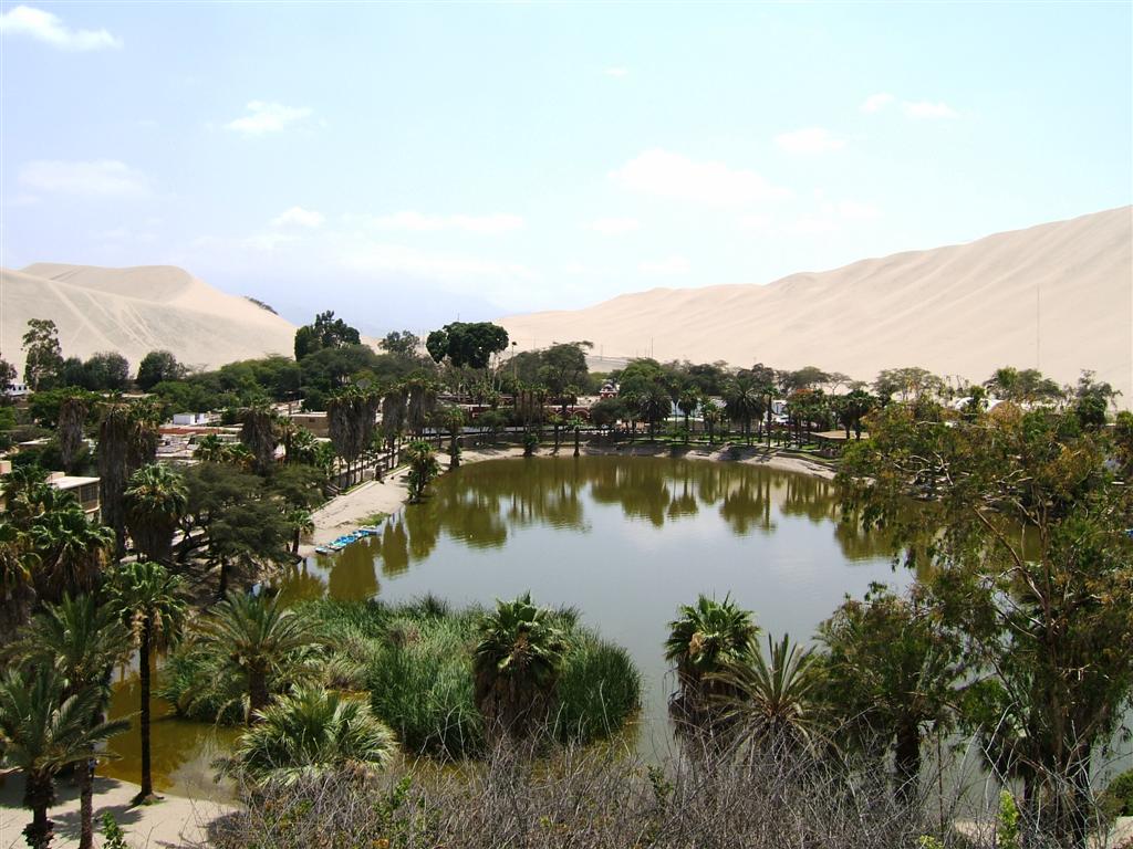 Huacachina, the desert oasis.