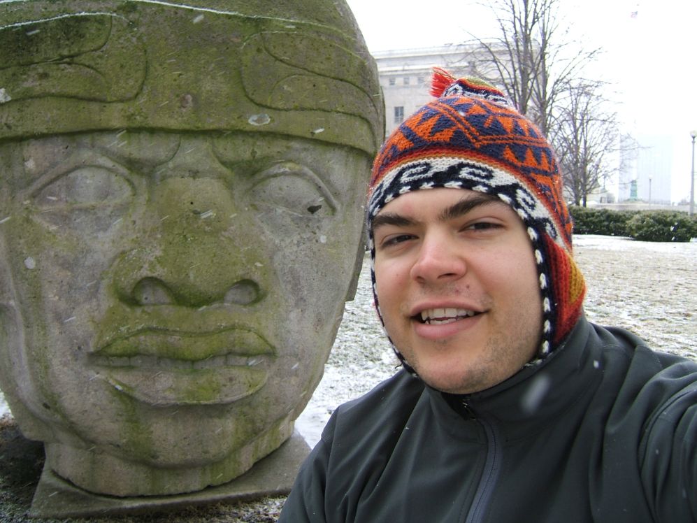 Olmec heads in Chicago