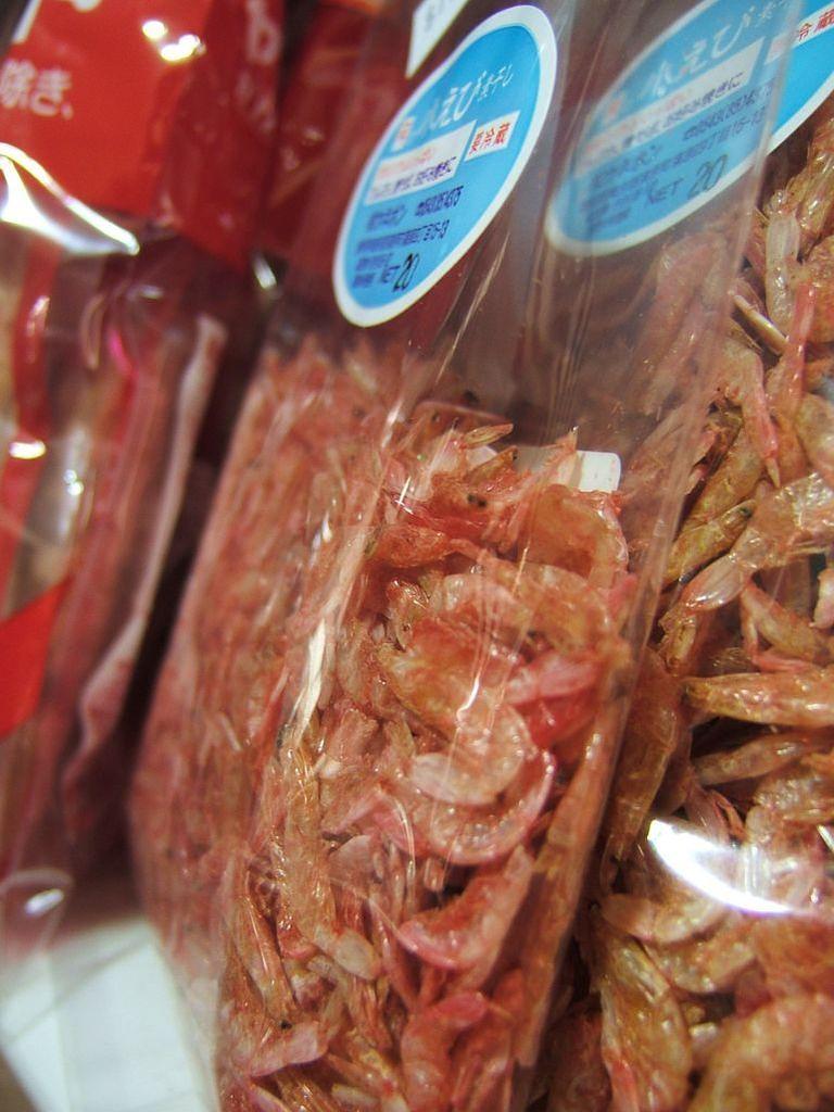 Dried shrimp package