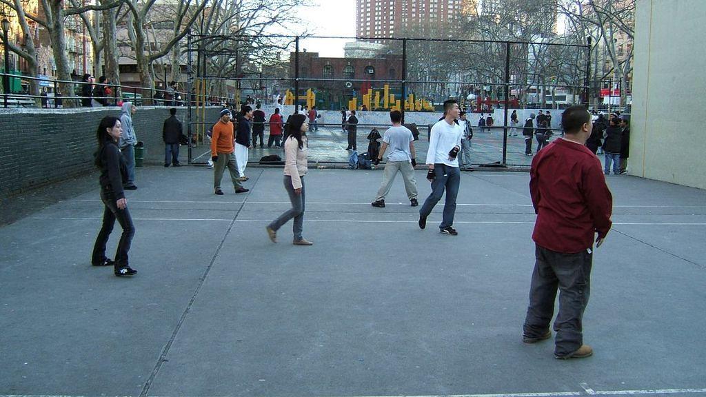 Handball in the park