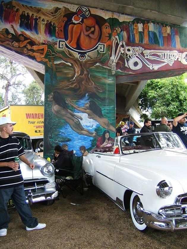 Lowriders and Chicano Park