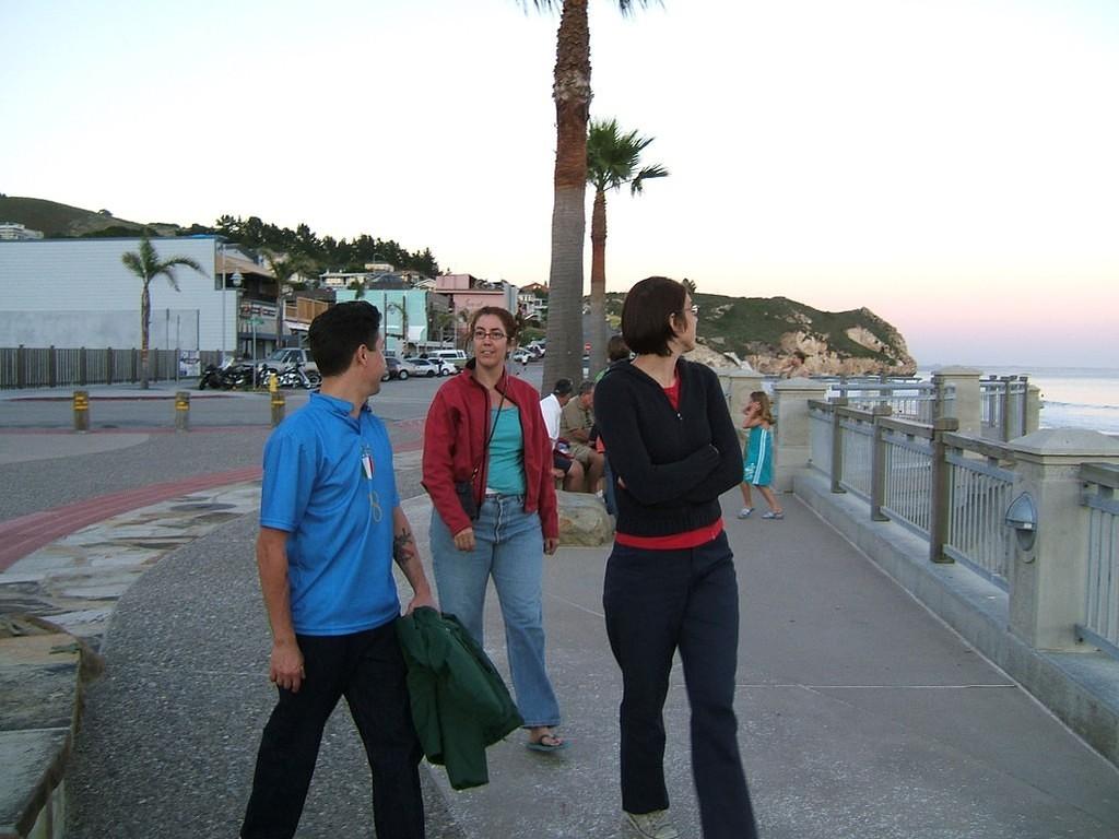 Avila pier with Anna, Cutty, and Sarah