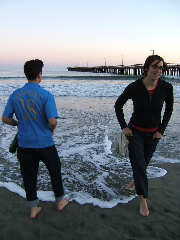 Cutty and Sarah at Avila beach