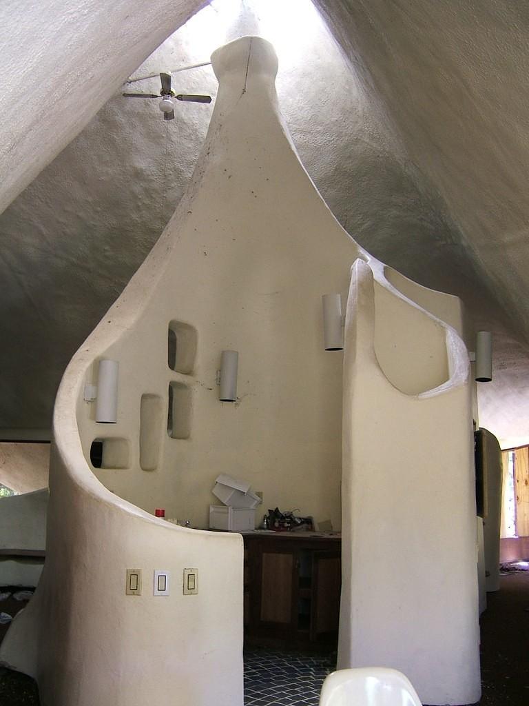 Inside of the Shell House