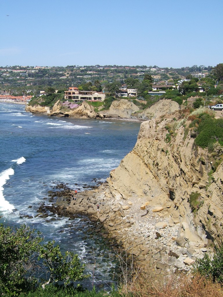 La Jolla cove and cliffs