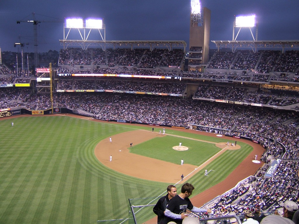 Petco park ball game