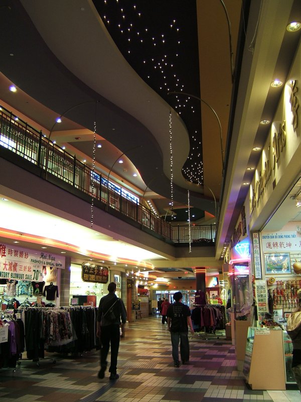 Asian mall, downtown Calgary