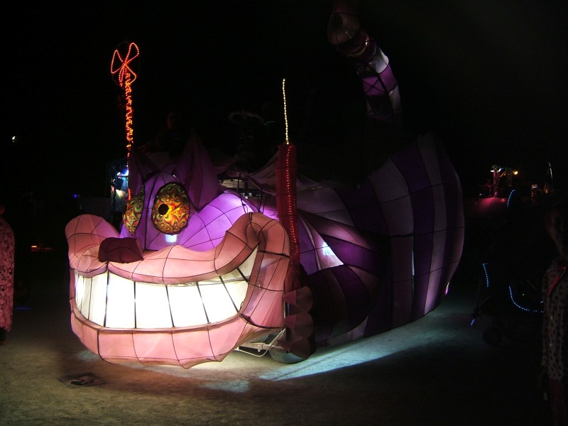 Cheshire cat car