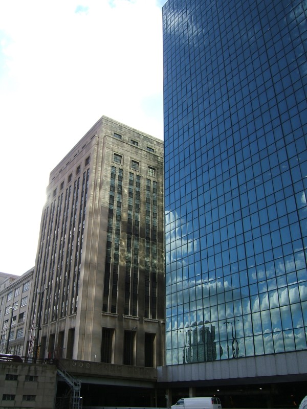 Reflections. Chicago skyline Architecture River Cruise