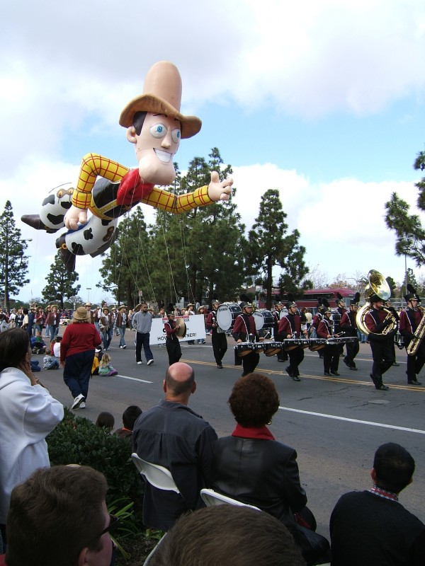 Woody and band