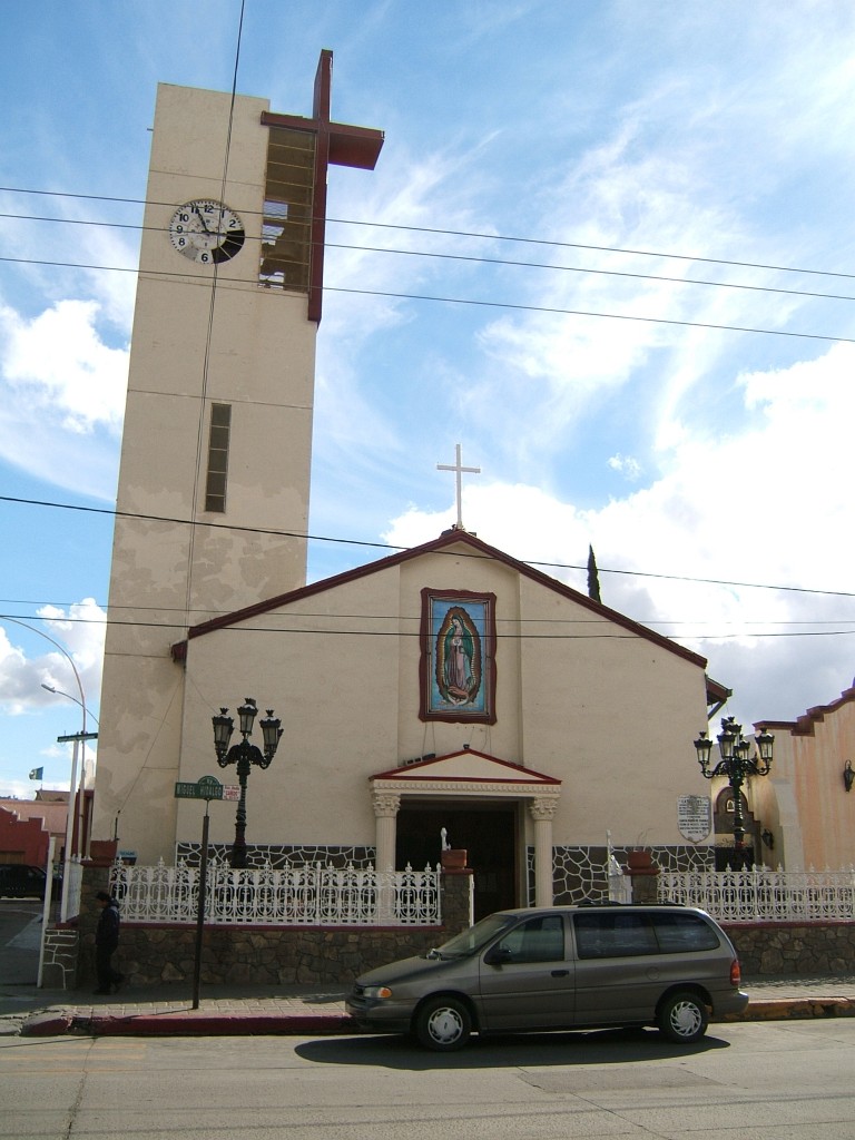 Church near the park.  Tecate, MX