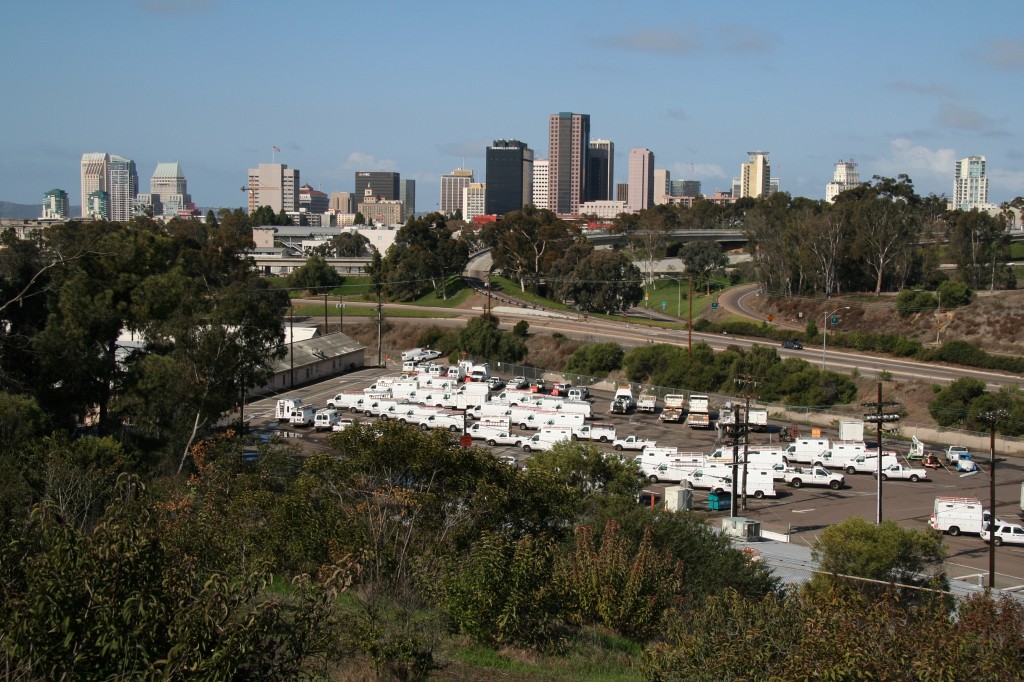 Downtown view from Golden Hill Park