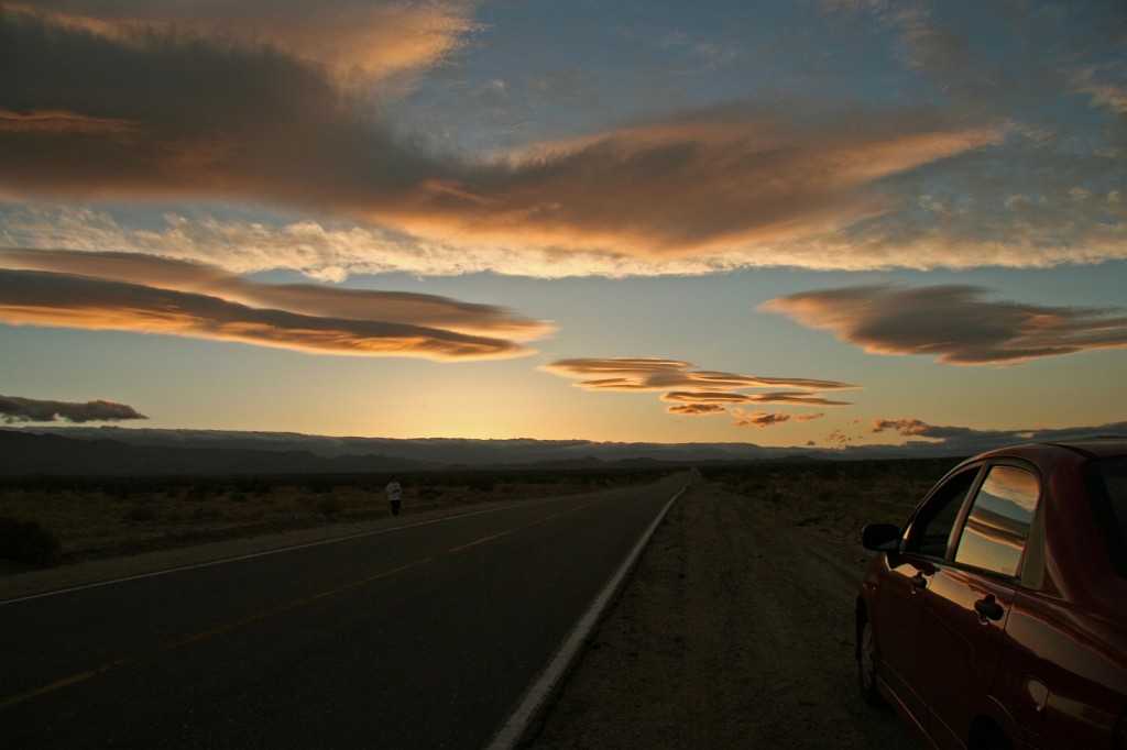 Desert sunset