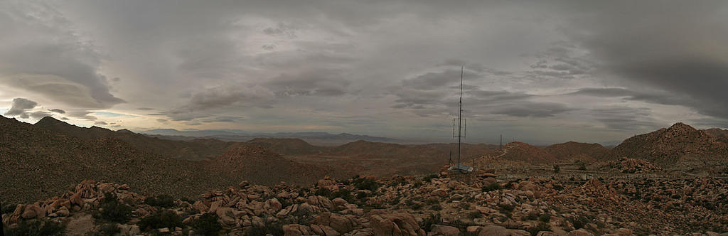 Panoramic from the springs