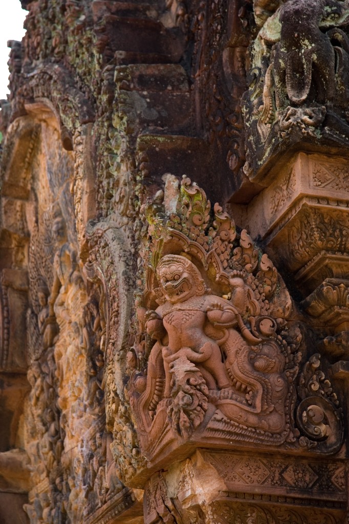 Relief carving details