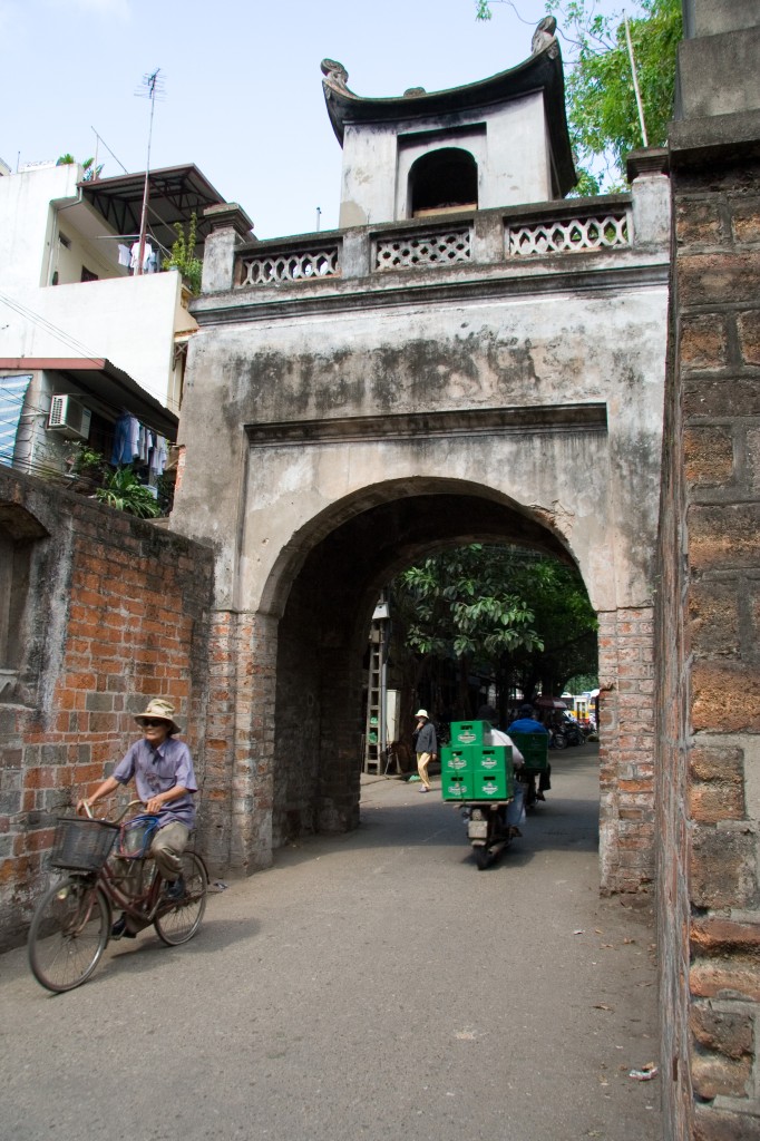 Old city gates of Hanoi