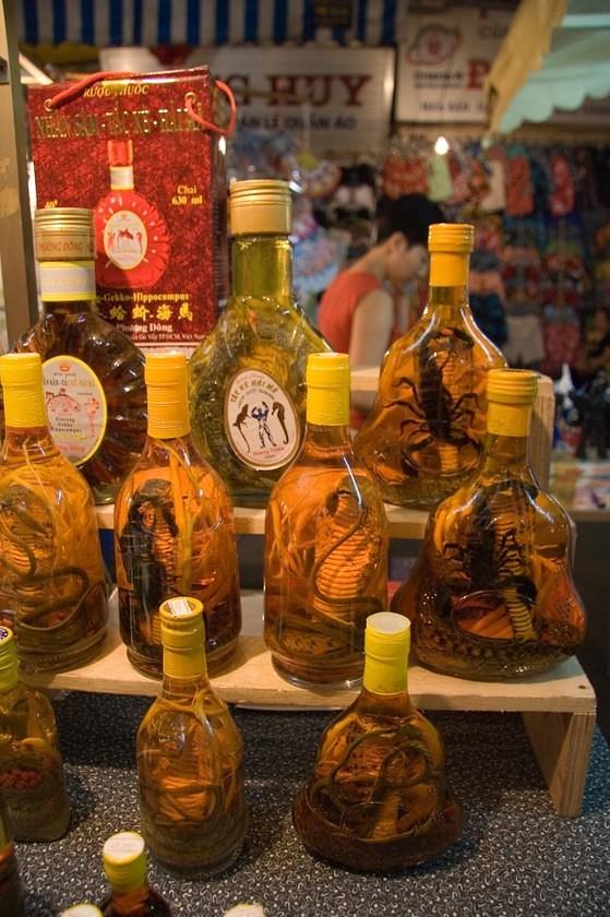 Snake wine