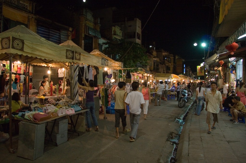 Hanoi night market