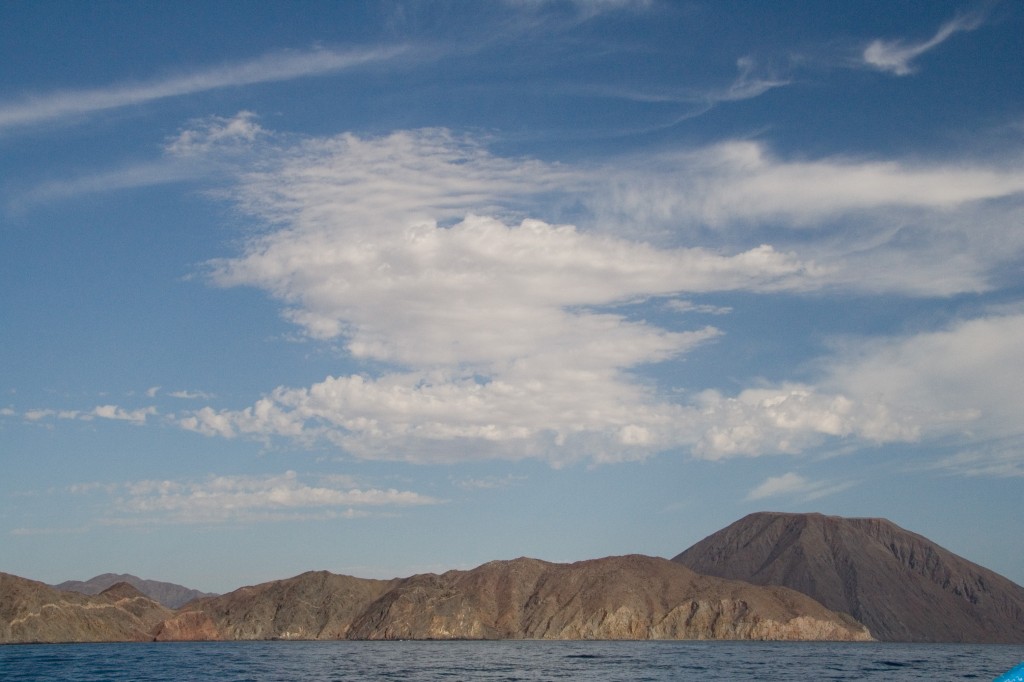 Coronado island and volcano