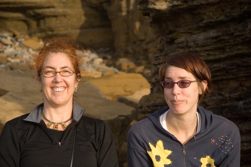 Anna and Sarah at Cabrillo