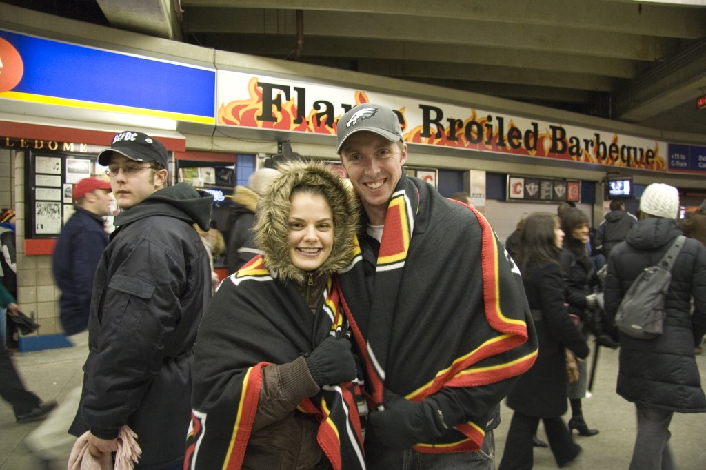 Randi, Jeff, and flame broiled barbeque