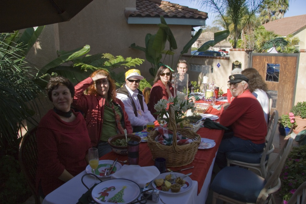 Christmas breakfast at the Moes