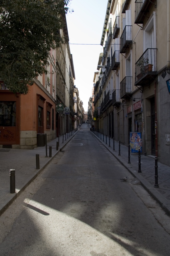 Empty siesta streets