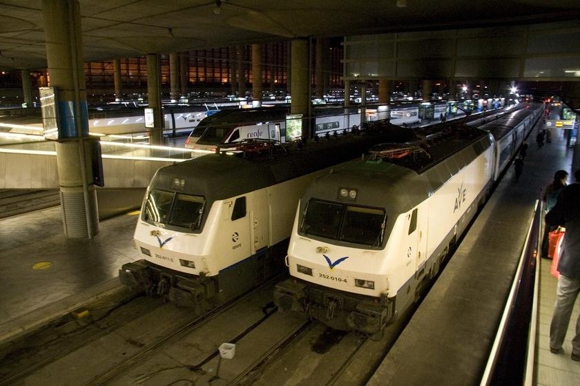 One of Madrid's railway stations