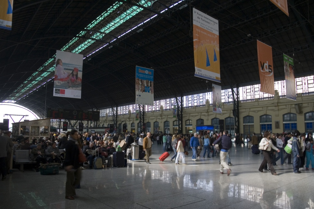 Valencia's train station