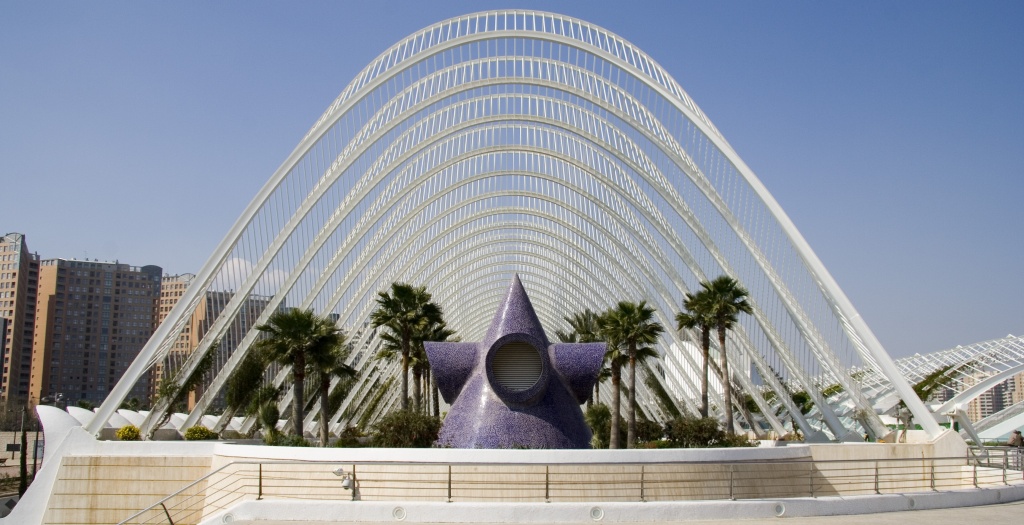 Gardens in the Turia park