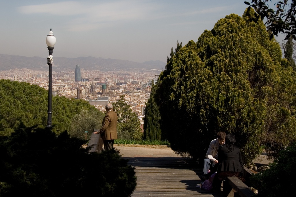 Enjoying the parks around Montjuïc