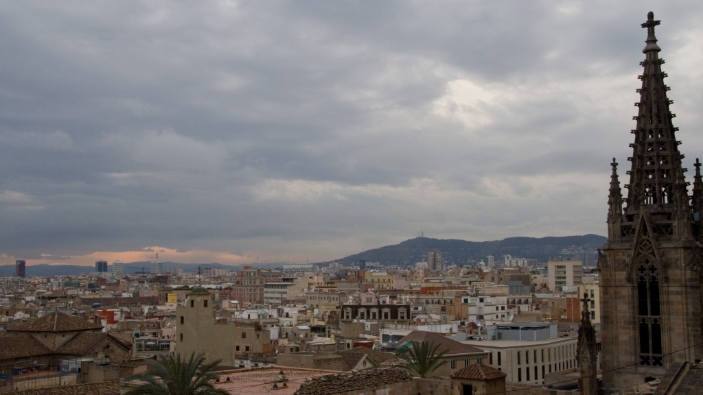 View from the roof of Santa Eulàlia