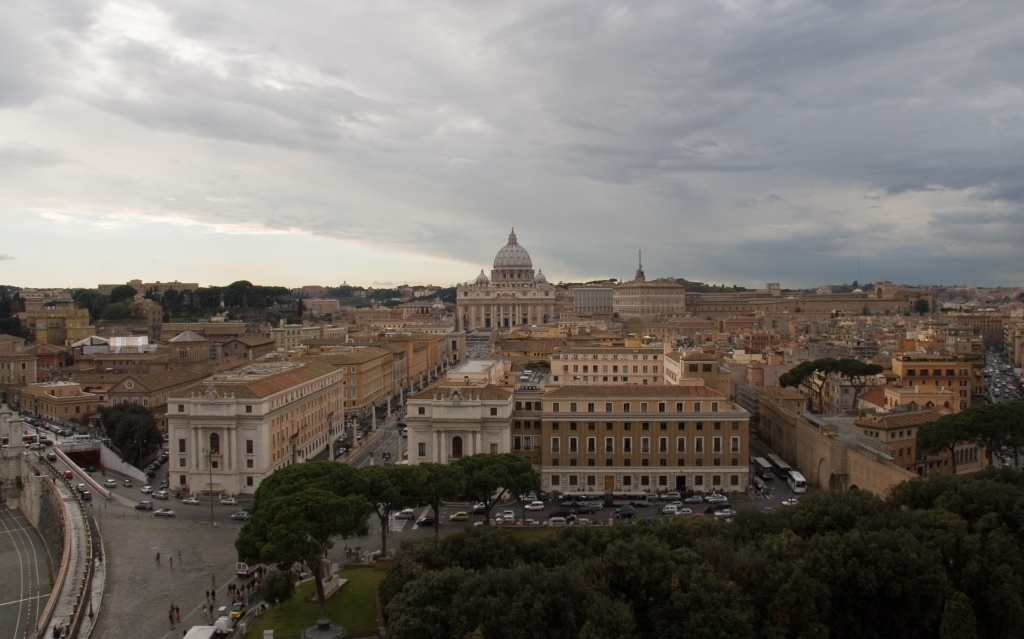 The Vatican from Castel Sant'Angelo