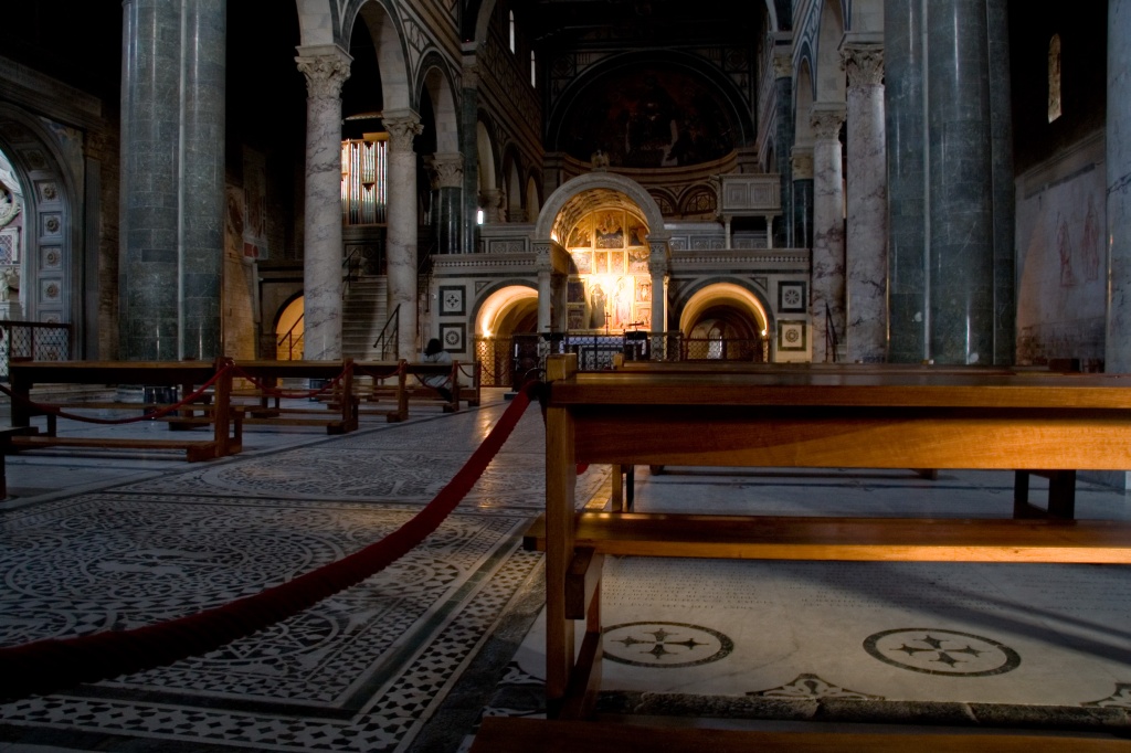 Inside Basilica di San Miniato al Monte